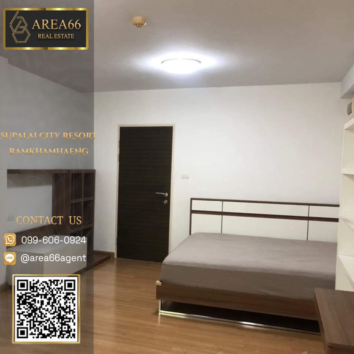 ให้เช่าคอนโดรามคำแหง หัวหมาก : 🔥ให้เช่าคอนโด Supalai City Resort รามคำแหง