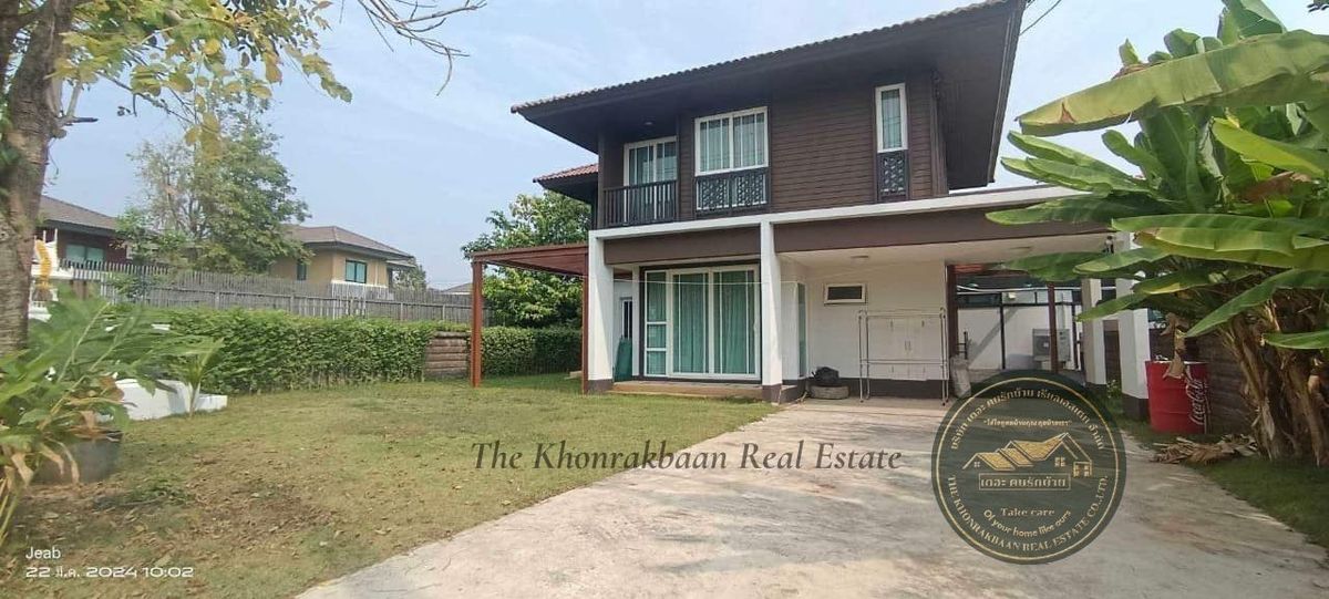 For SaleHouseChiang Mai : SALE: Property SH1369 📍 Boonsirisan Butterfly Project, Chiang Mai by Sansiri, single -step 2 steps 3 after withdrawing around Chiang Mai San Phong District Mueang Chiang Mai District Chiang Mai Province