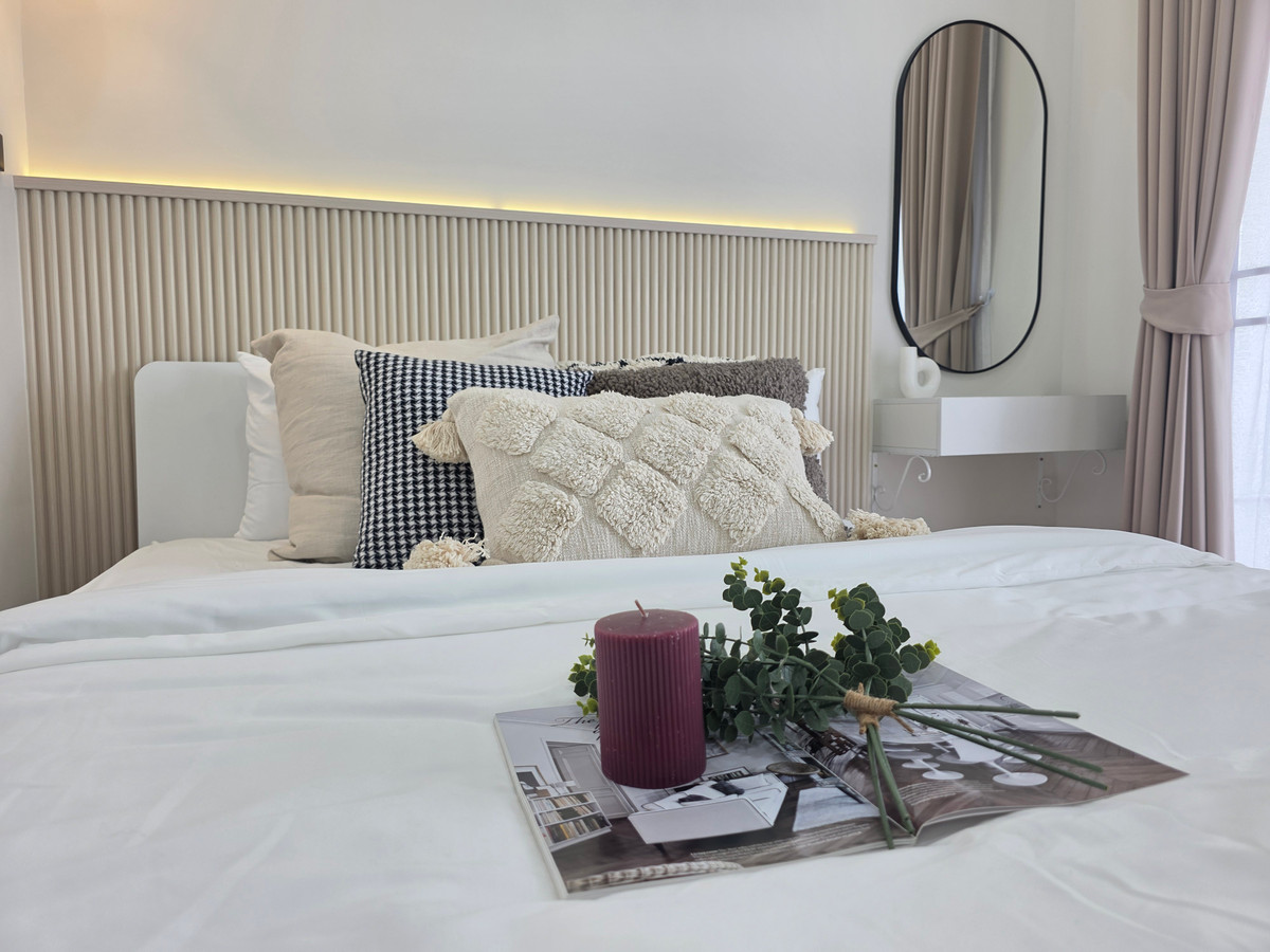 ขายคอนโดรามคำแหง หัวหมาก : K-6161 ขาย ! คอนโด ฝักข้าวโพด ตกแต่งใหม่ พร้อมอยู่ 