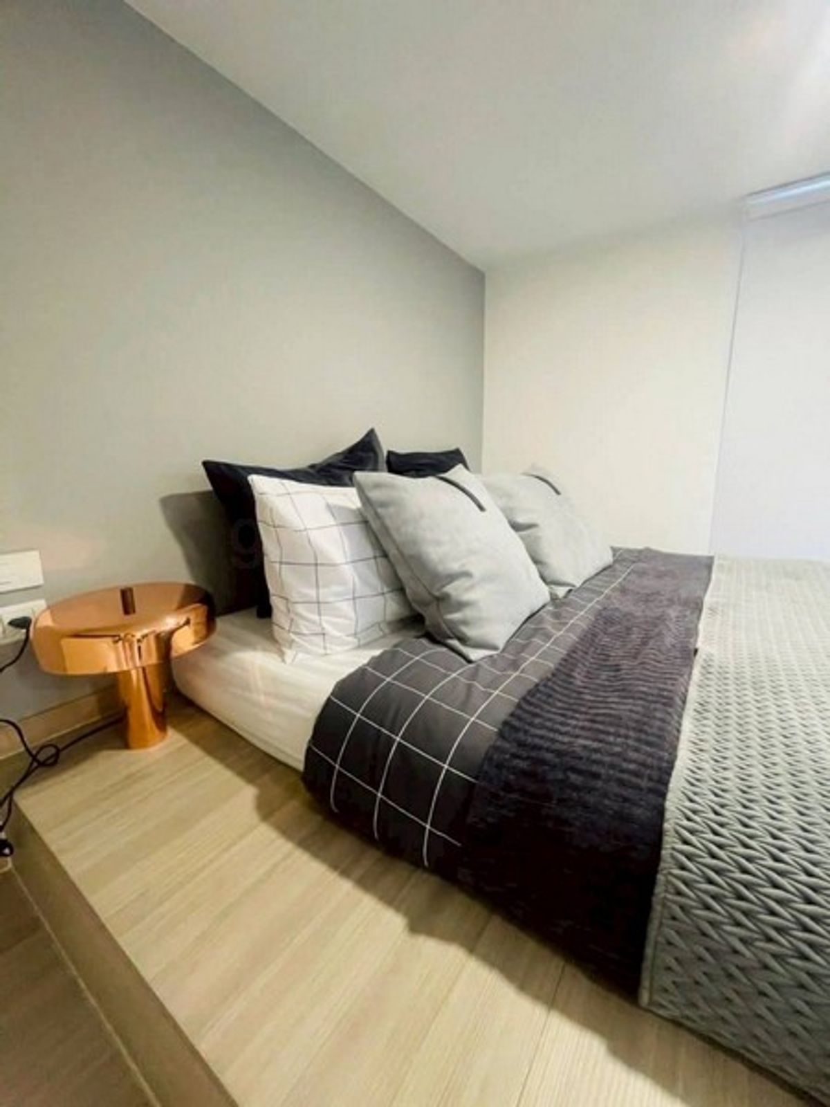For RentCondoRama9, Petchburi, RCA : Rental of Chiva Residence Asoke, Asoke area 37 sqm, 1 bedroom, 1 water, 10th floor, good condition, decorated with good location near MRT Rama 9 - GHD000559R