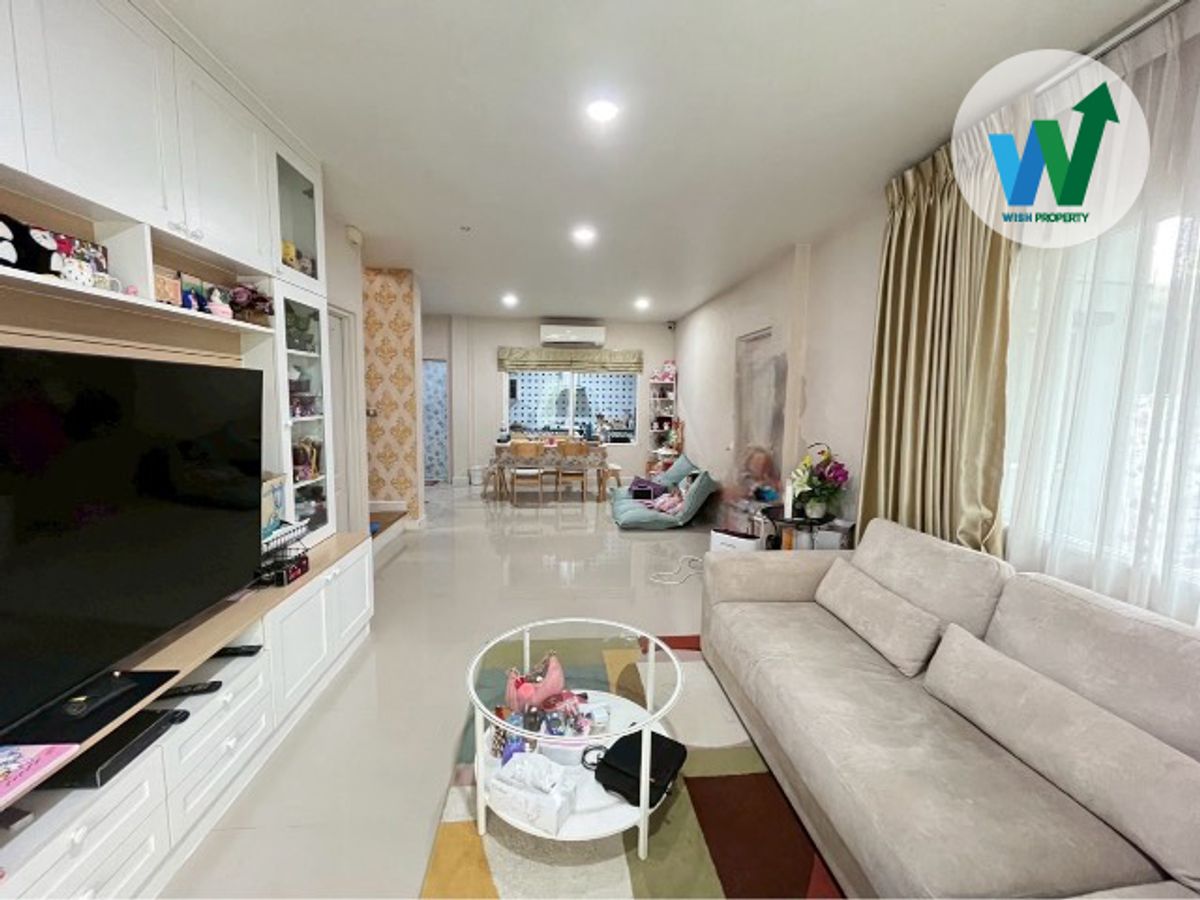 For SaleHouseRama5, Ratchapruek, Bangkruai : Large single house, complete living space, Pinklao Charan