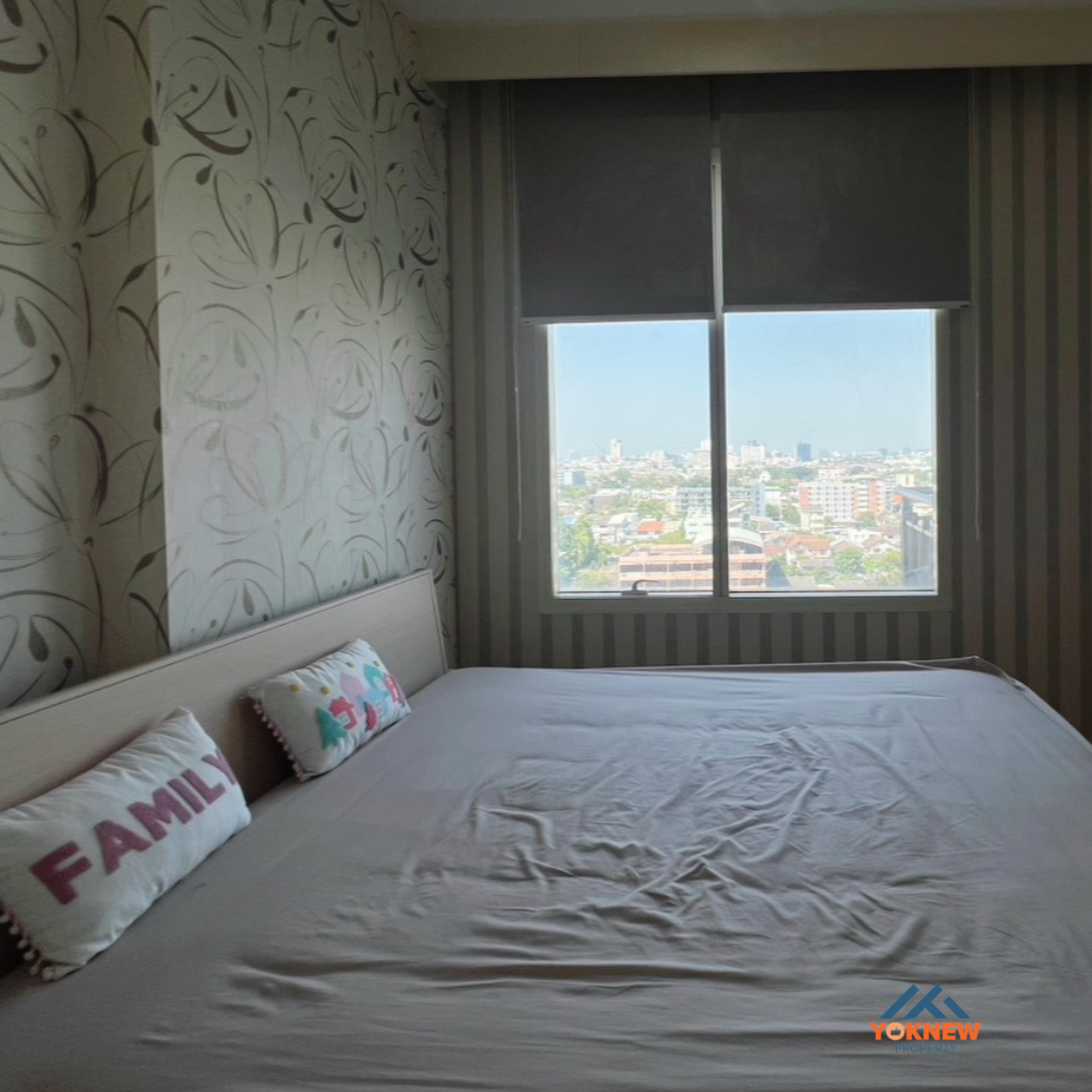 ให้เช่าคอนโดเกษตรศาสตร์ รัชโยธิน : Wind Ratchayothin 💼 Studio ใหญ่ 40 ตร.ม. ใกล้ BTS และ Major เฟอร์ครบ วิวโล่ง พร้อมห้องเก็บของ!