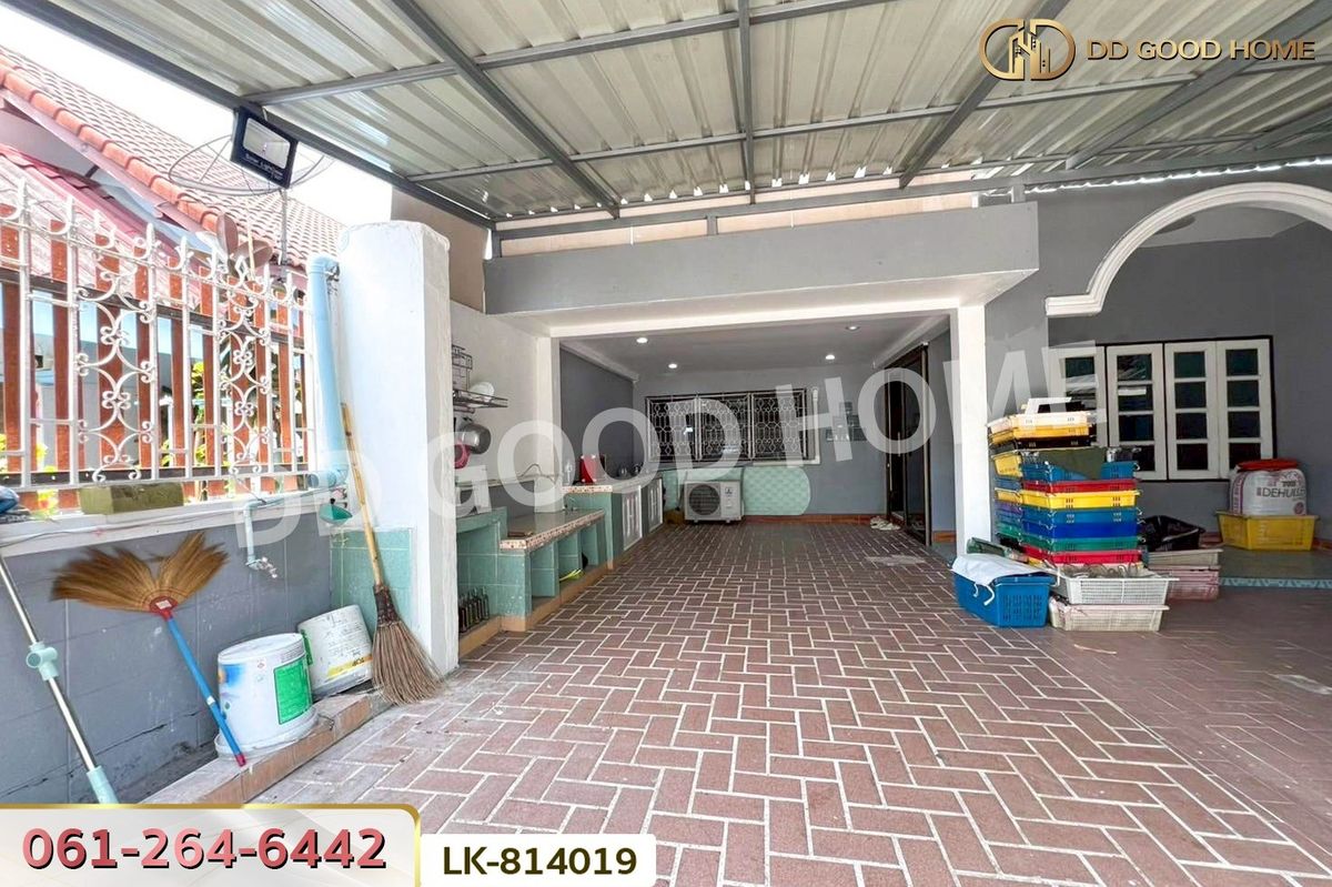 ขายมหาชัย สมุทรสาคร : LK-814019 บ้านแฝด หมู่บ้านคุ้มทอง กระทุ่มแบน สมุทรสาคร ใกล้โรงพยาบาลกระทุ่มแบน