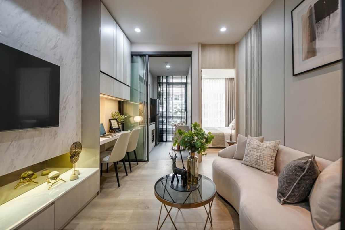 For RentCondoSukhumvit, Asoke, Thonglor : Rent The Fine Bangkok Thonglor-Ekkamai, Luxury Modern Japansee, near BTS Ekamai, safely resides as usual.
