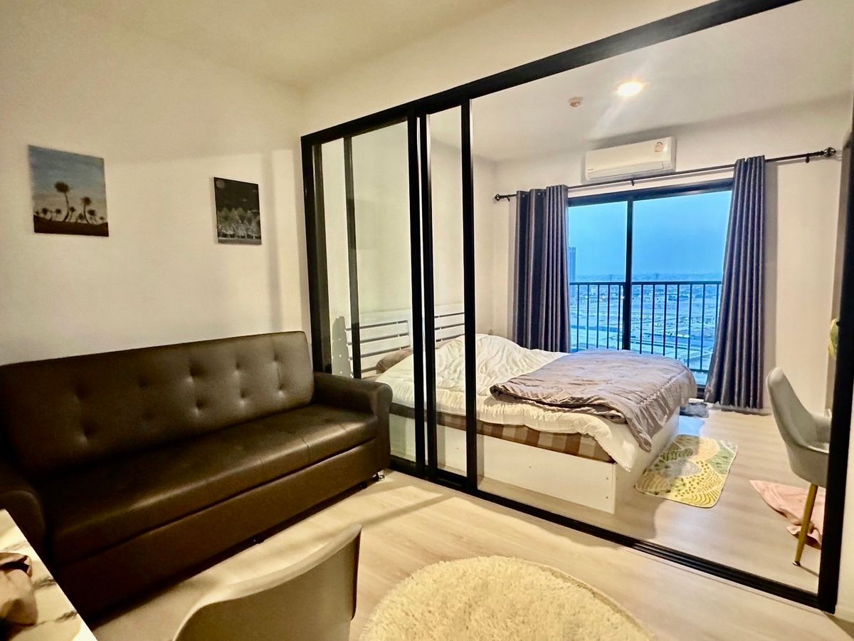 ให้เช่าคอนโดบางนา แบริ่ง ลาซาล : ให้เช่าคอนโด A Space  Mega Bangna ด้านหลัง IKEA | วิวสระ แต่งครบ พร้อมอยู่! 