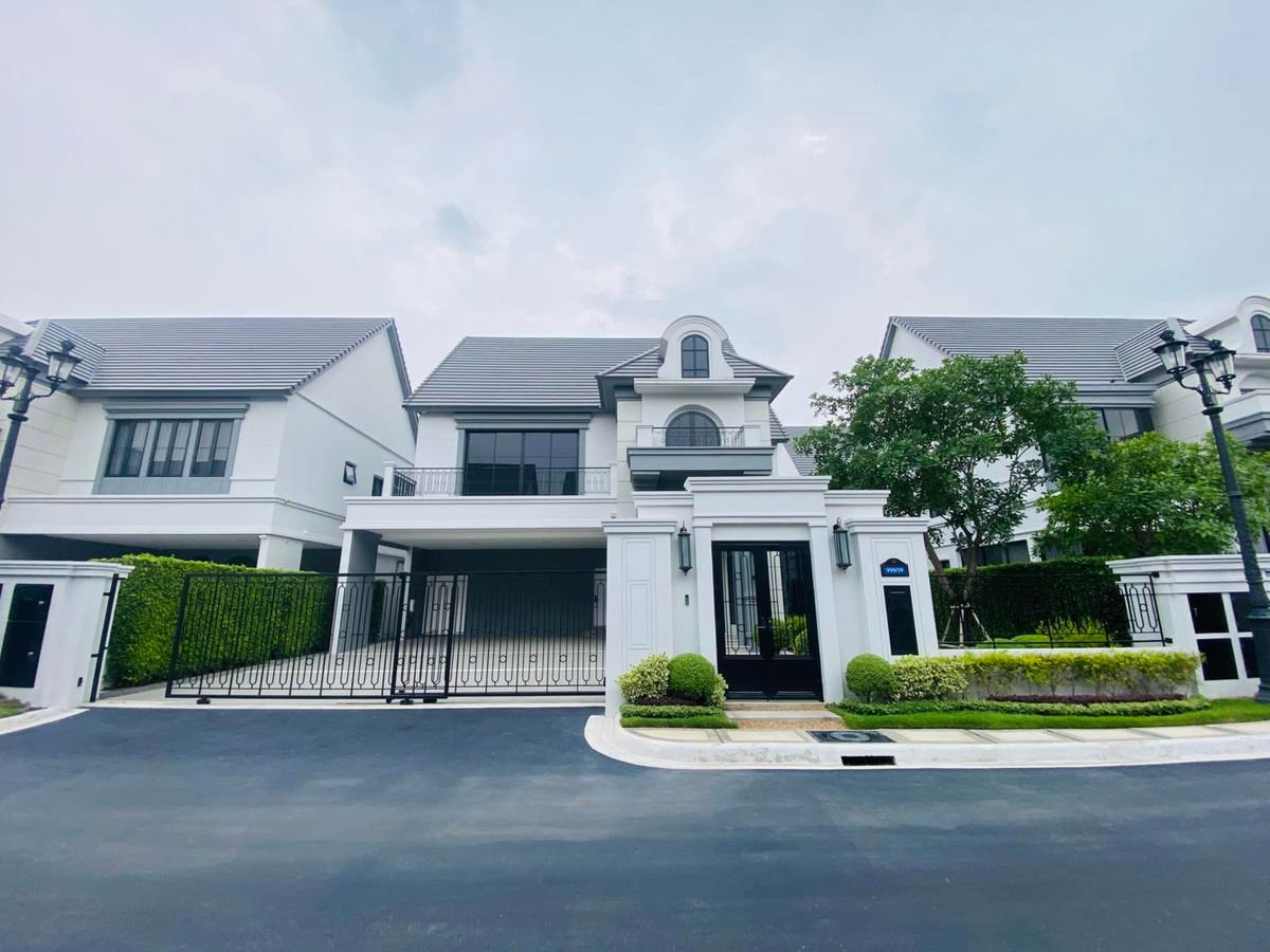 ขายบ้านเกษตรศาสตร์ รัชโยธิน : ขายบ้านเดี่ยว 2 ชั้น Narasiri Phahol – Watcharapol นาราสิริ พหล - วัชรพล บ้านType Manoir No.3 ที่ดิน 97.9 ตร.ว พื้นที่ใช้สอย 347 ตร.ม.
