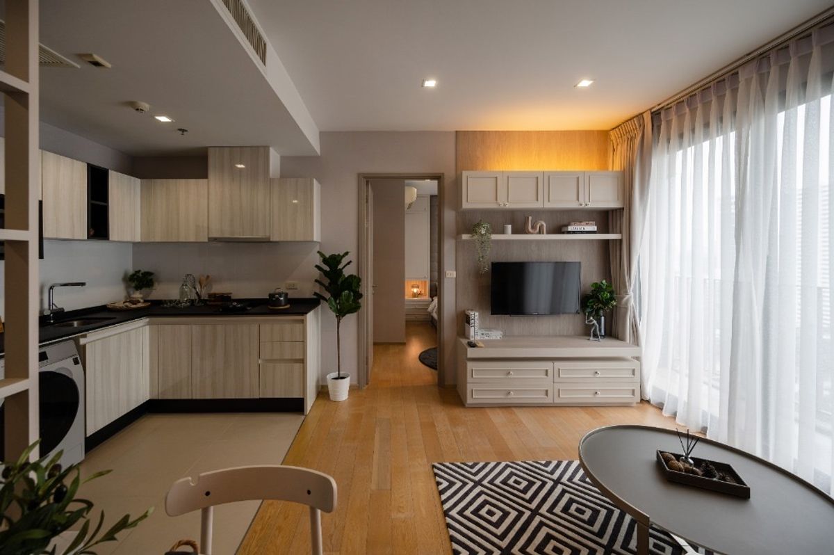For SaleCondoSukhumvit, Asoke, Thonglor : 🔥HQ Thonglor, decorated 1 bedroom 50.89 sq.m., special price 📲 𝟎𝟔𝟒-𝟕𝟗𝟒𝟒𝟐𝟔𝟑 (Khun Nam)