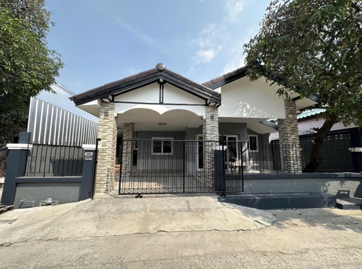 ให้เช่าบ้านมีนบุรี-ร่มเกล้า : ให้เช่าบ้านเดี่ยว 40ตรว. หมู่บ้านเคหะธานี4 ซอยมิสทีน รามคำแหง ✅12,000/เดือน✅