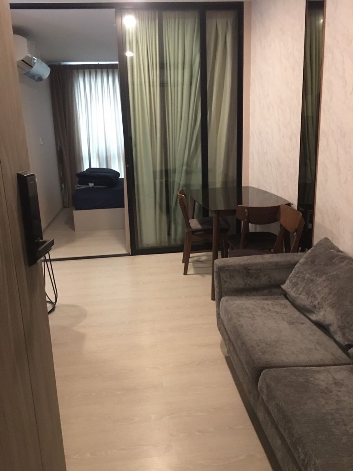 For RentCondoVipawadee, Don Mueang, Lak Si : Condo for rent, Night Bridge, Phahonyothin, Interchange, Building B, 7th floor, 1 bedroom, 1 water, 29 sqm, complete with washing machines