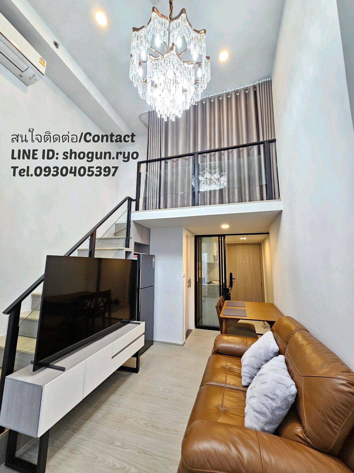 For RentCondoSeri Thai, Ramkhamhaeng Nida : For rent 🔥💯 Origin Plug and Play Ramkhamhaeng Triple Station, Luxury with 33 sqm. Beautiful decoration ready to move