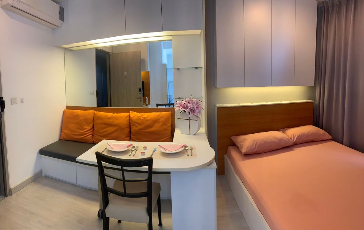 For RentCondoOnnut, Udomsuk : P-2043 Urgent rent! Ideo Mobi Sukhumvit 81 Condo, beautiful room, full furniture near BTS On Nut