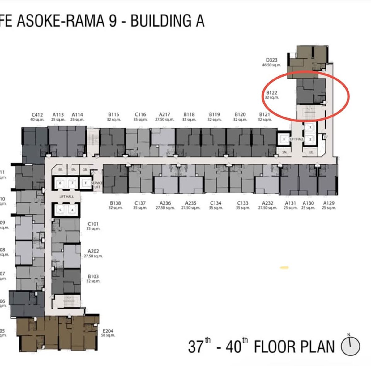 ให้เช่าคอนโดพระราม 9 เพชรบุรีตัดใหม่ RCA : ให้เช่า ไลฟ์ อโศก-พระราม 9 (LIFE ASOKE-RAMA9) ชั้น 37 วิวไม่บล็อก ไพรเวทโซน บิ้วอินทั้งห้อง เพียง 300 เมตร จาก MRT พระราม 9