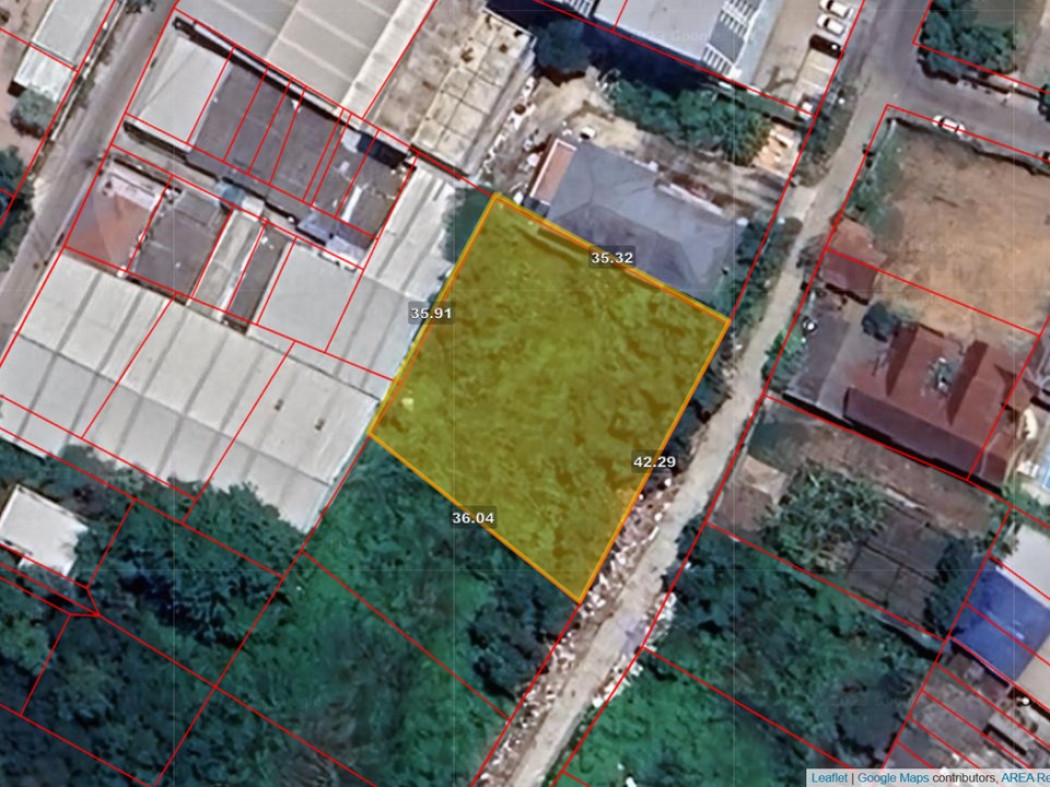 For SaleLandSamut Prakan,Samrong : Land for sale, bearing 32 344 sq.w., suitable for creating a living condo