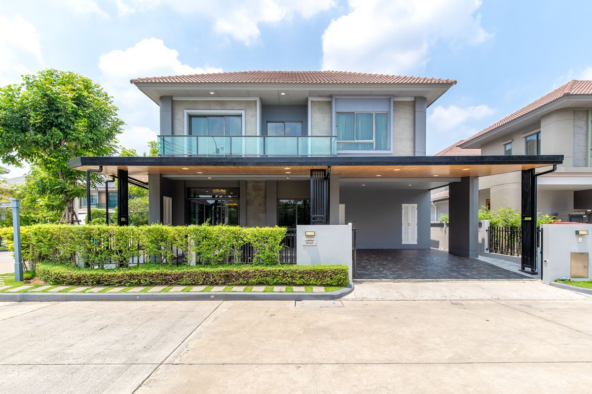 ให้เช่าบ้านพัฒนาการ ศรีนครินทร์ : 🏡 ให้เช่าบ้านเดี่ยว Venue Rama 9  🎉 ใกล้เดอะ พาซิโอ ทาวน์ รามคำแหง 6.7 กม บ้านสวย เฟอร์นิเจอร์และเครื่องใช้ไฟฟ้าครบ บ้านว่างพร้อมเข้าอยู่ ✅✅