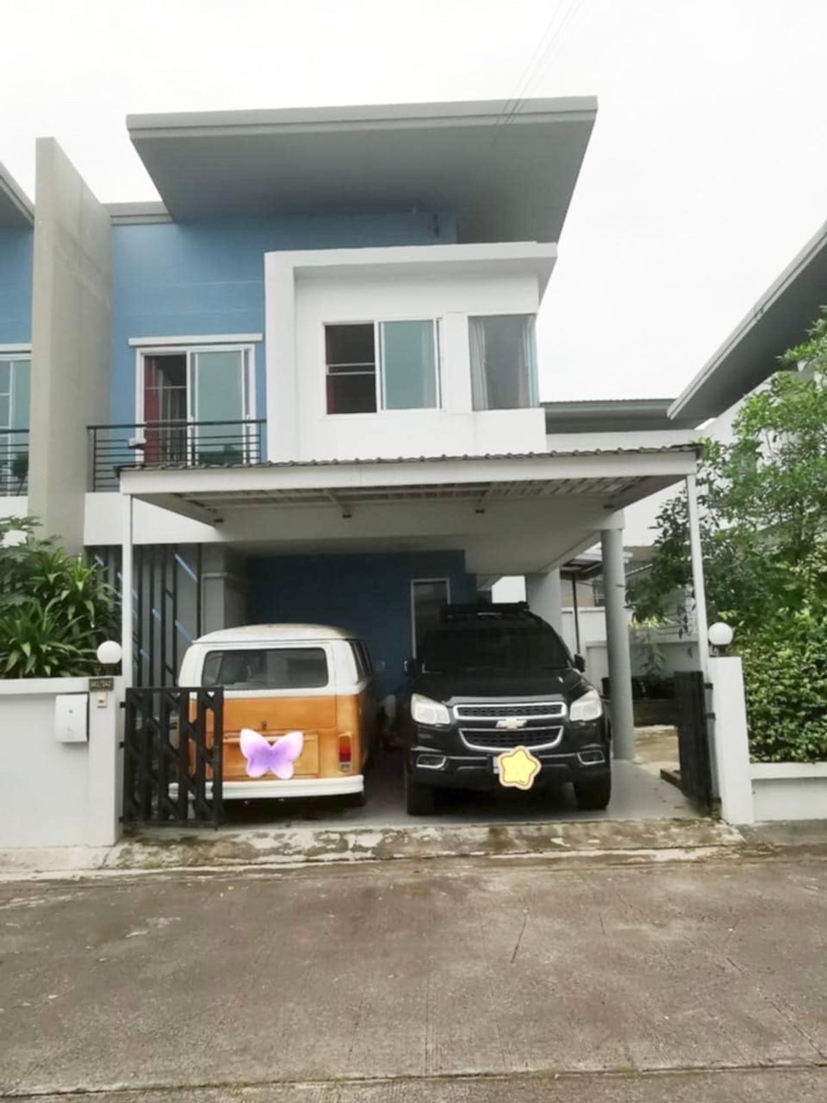 ศรีราชา แหลมฉบัง บ้านบึง : ให้เช่า /ขาย บ้านแฝด พร้อมเฟอร์นิเจอร์  ใกล้สวนเสือ ศรีราชา