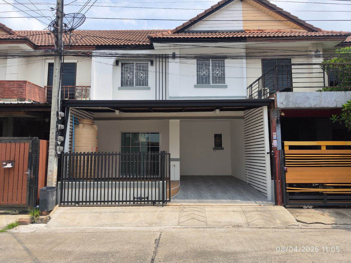 ขายทาวน์โฮมปทุมธานี รังสิต ธรรมศาสตร์ : พฤกษา 20 บ้านใกล้รถไฟฟ้า