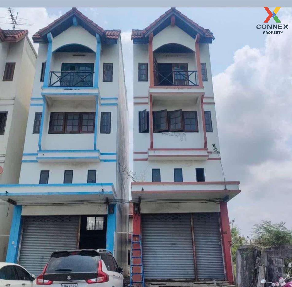 For SaleShop HouseLadkrabang, Suwannaphum Airport : For Sale Commercial building for sale on Romklao Road 25/3 , Khlong Sam Prawet , Lat Krabang , Bangkok , CX-118836