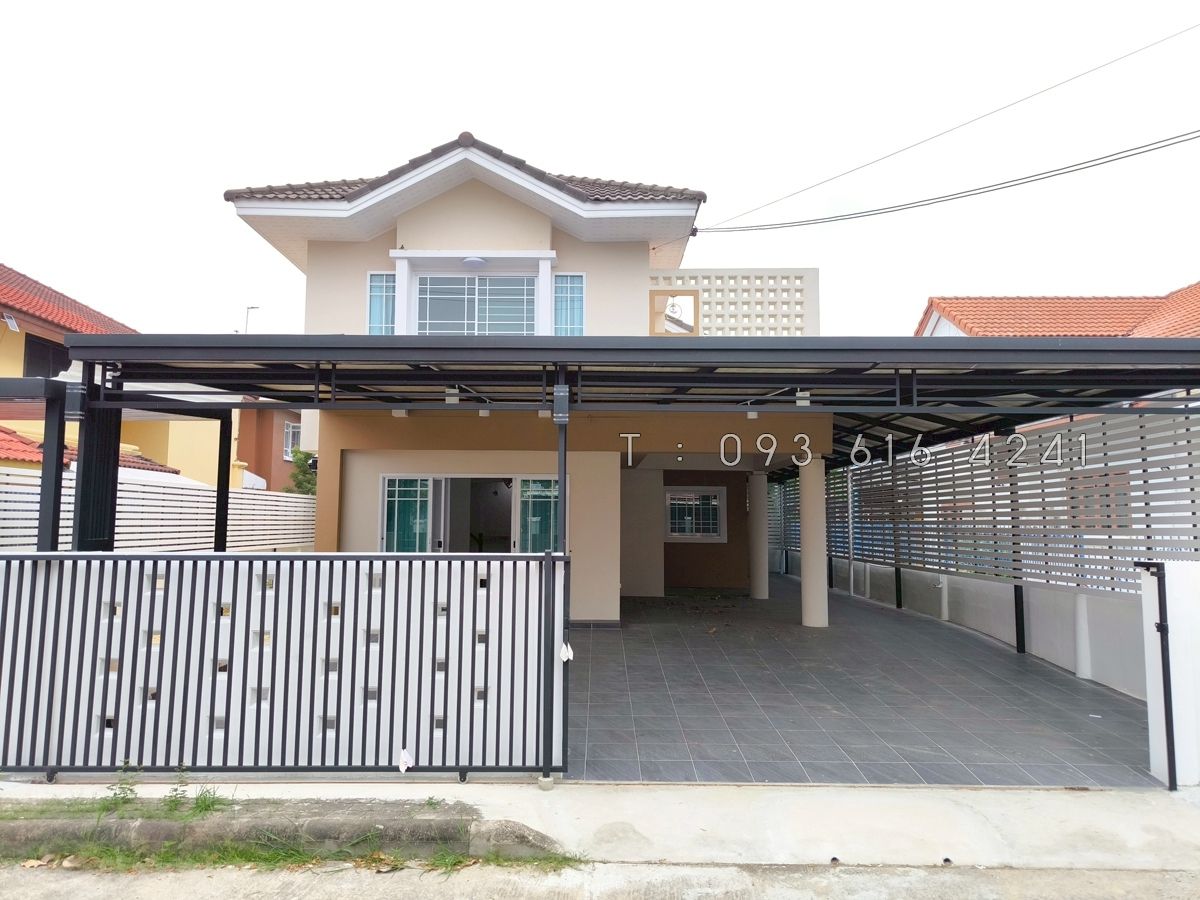 ขายบ้านปทุมธานี รังสิต ธรรมศาสตร์ : ขาย บ้านเดี่ยวหมู่บ้านศุภาลัยบุรี คลอง4 รังสิต