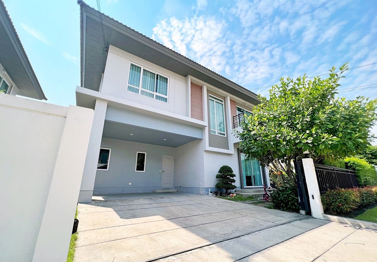 ให้เช่าบ้านปทุมธานี รังสิต ธรรมศาสตร์ : ให้เช่าบ้าน พร้อมเข้าอยู่ ไลฟ์ บางกอก บูเลอวาร์ด รังสิต Life Bangkok Boulevard Rangsit