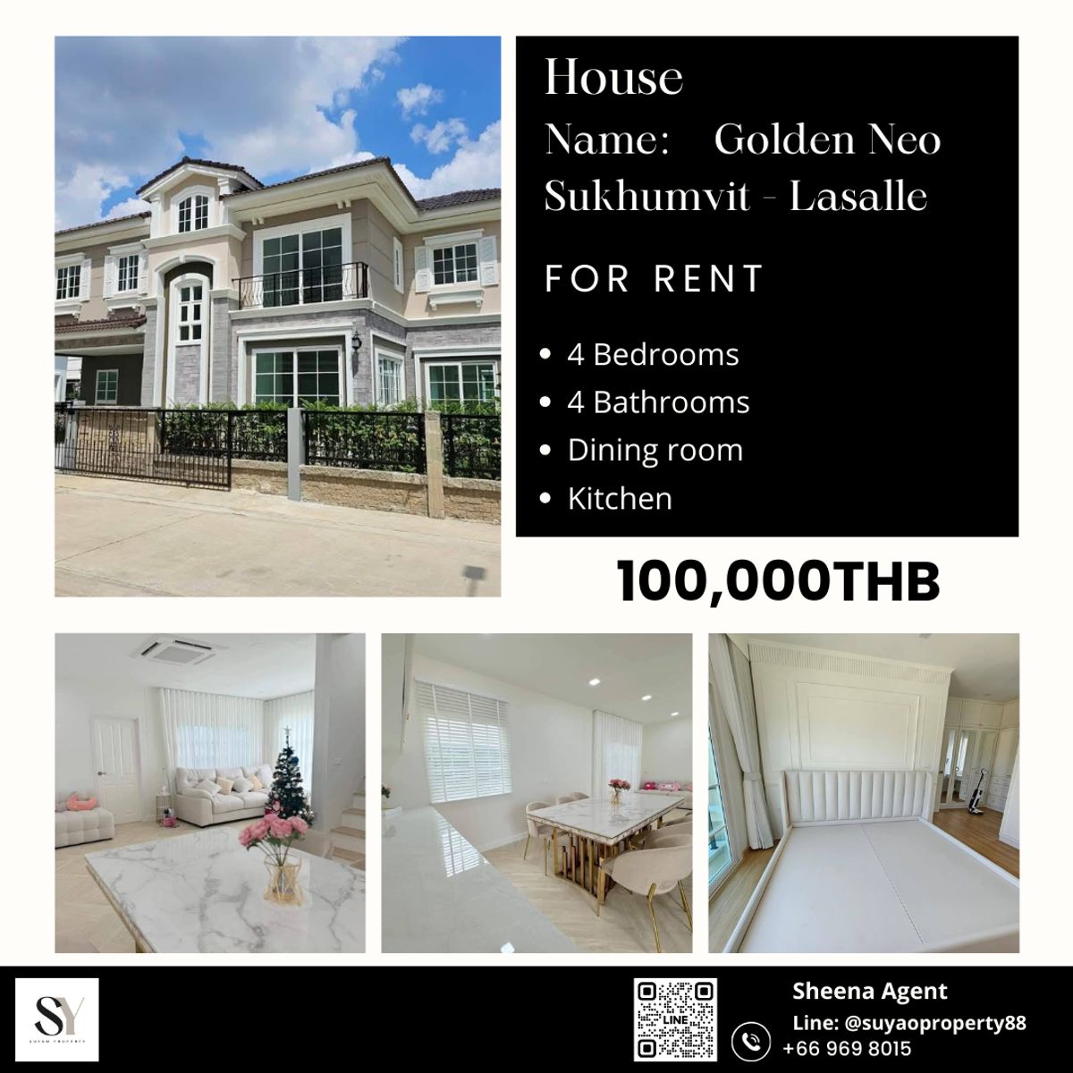For RentHouseSamut Prakan,Samrong : Golden Neo Sukhumvit - LASALLE