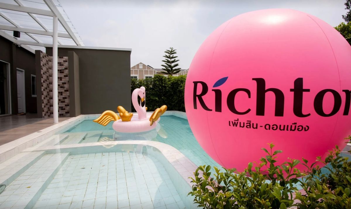 ขายทาวน์โฮมลาดกระบัง สุวรรณภูมิ : Richton เพิ่มสิน-ดอนเมือง ทาวน์โฮมสไตล์อังกฤษ ติดถนนเพิ่มสิน 20นาทีถึงสนามบินดอนเมือง 📌📌เริ่ม2.89ลบ.📌📌