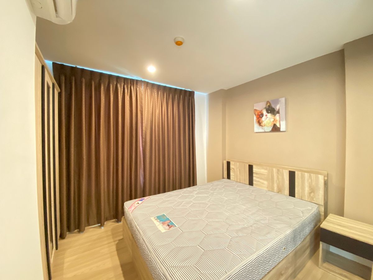 For RentCondoSeri Thai, Ramkhamhaeng Nida : Condo for rent, Niche ID, Seri Thai, Phase 1 room, decorated with a corner room with washing machines The price is extremely pleasing.