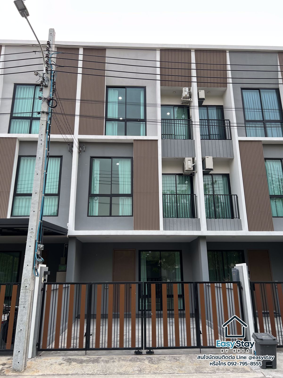 For RentTownhomeVipawadee, Don Mueang, Lak Si : 🏡 3 -story townhome for rent, Nue Connex House Don Mueang Project