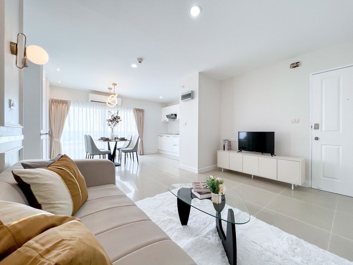 For SaleCondoThaphra, Talat Phlu, Wutthakat : 2 bedrooms, 56 sq.m., beautiful, ready