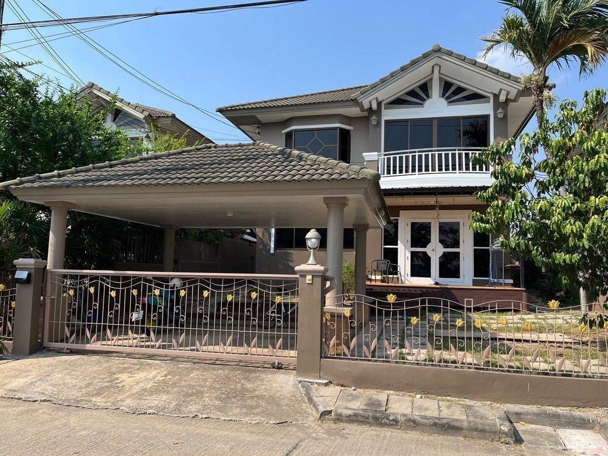 ให้เช่าบ้านมีนบุรี-ร่มเกล้า : ให้เช่าบ้านเดี่ยว ศุภาลัย แกรนด์ เลค ใกล้ โรงเรียนเตรียมอุดมศึกษาพัฒนาการสุวรรณภูมิ เพียง 8 นาที