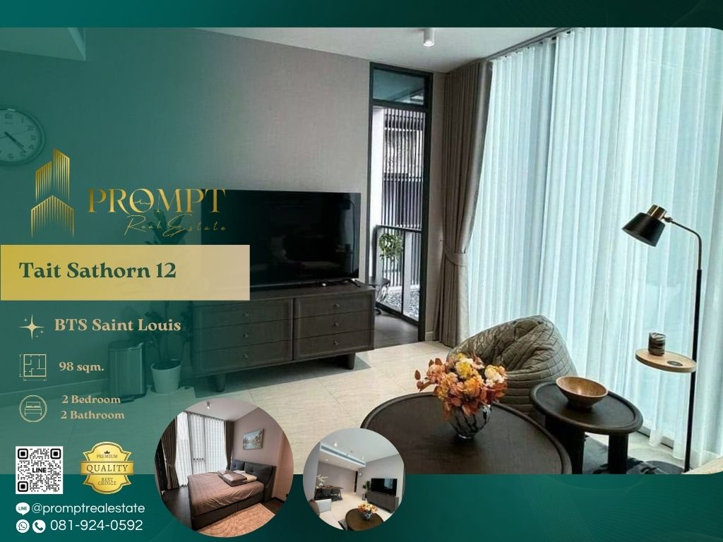 For RentCondoSathorn, Narathiwat : ST13300 - Tait Sathorn 12 :  เทตต์ สาทร ทเวลฟ์ - Sathorn / Narathiwat / Chong Nonsi