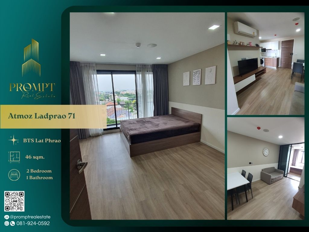 For RentCondoChokchai 4, Ladprao 71, Ladprao 48, : AB05707 - Atmoz Ladprao 71 :  แอทโมซ ลาดพร้าว 71