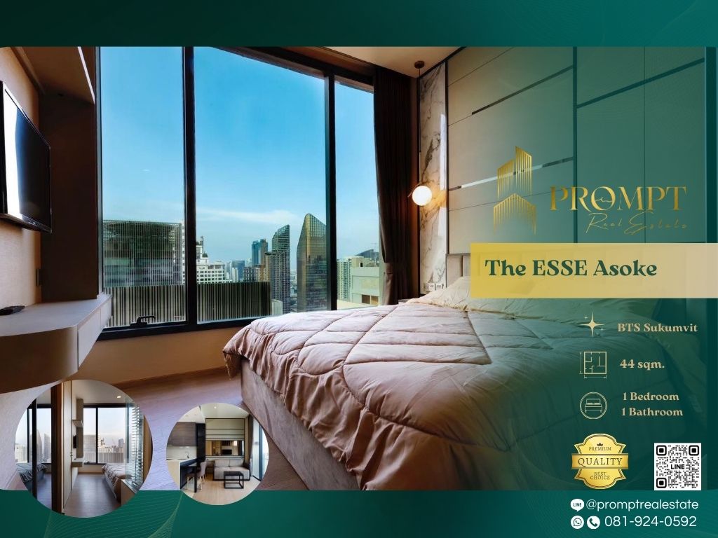 For RentCondoSukhumvit, Asoke, Thonglor : ST13301 - The ESSE Asoke  :  ดิ เอส อโศก - BTS Sukumvit / MRT Sukumvit / SWU