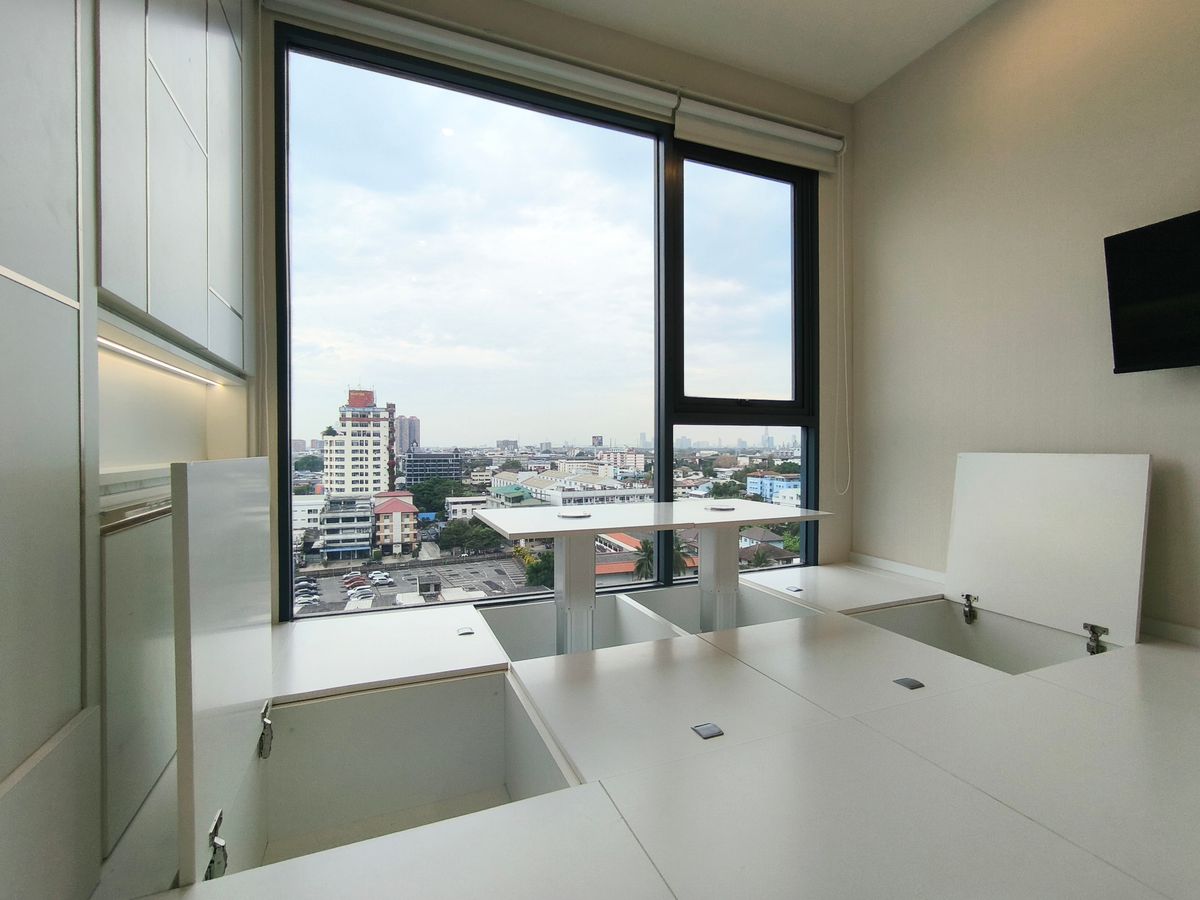 For RentCondoOnnut, Udomsuk : For rent- 1 BR 36 sqm Fully furnish at Ideo Mobi Sukhumvit 66 BTS Udomsuk