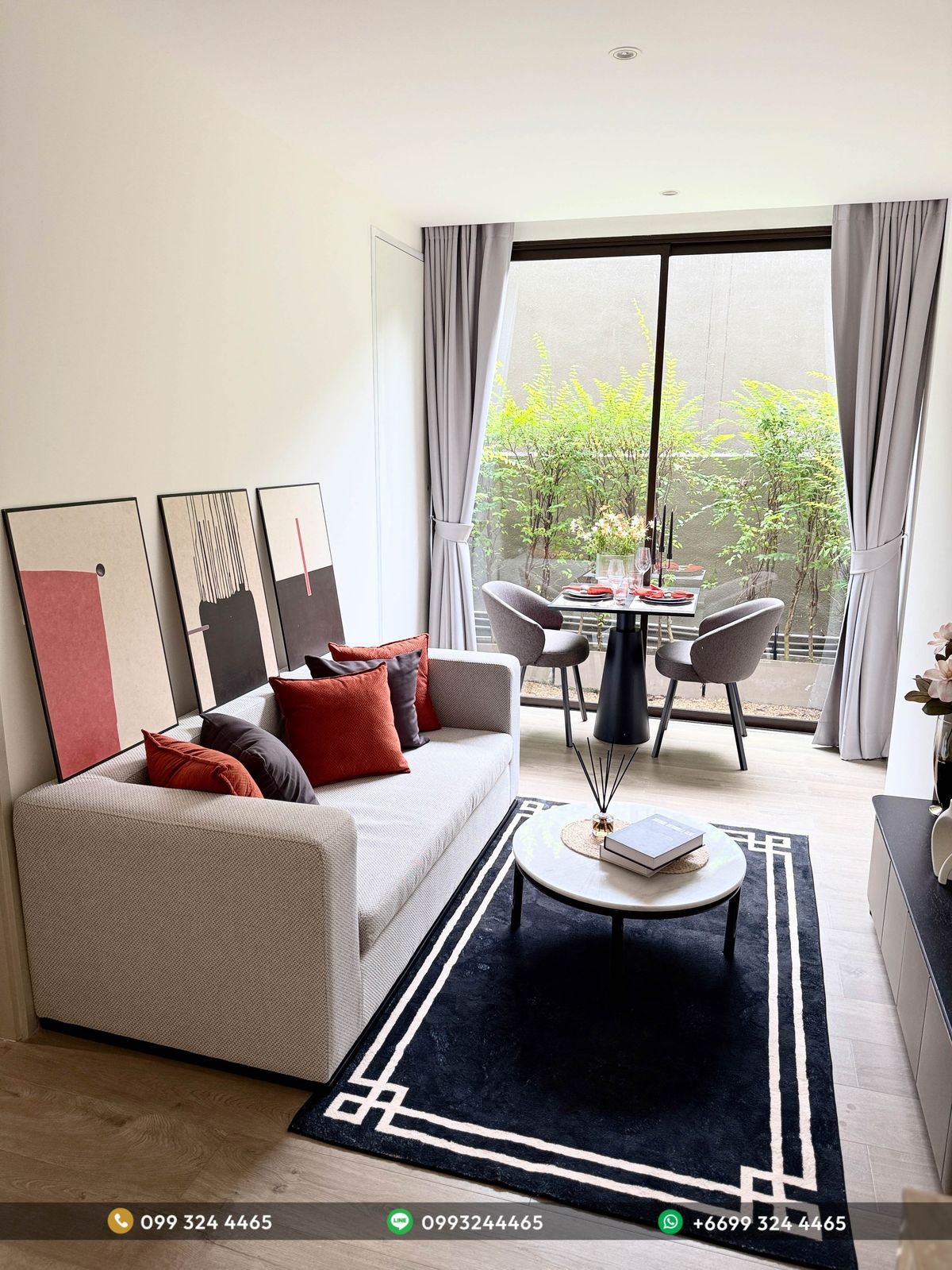 For RentCondoSukhumvit, Asoke, Thonglor : JY-R3184 - For Rent FYNN Asoke, Size 37 sq.m., 1 Bed, 1 Bath, 1st Floor