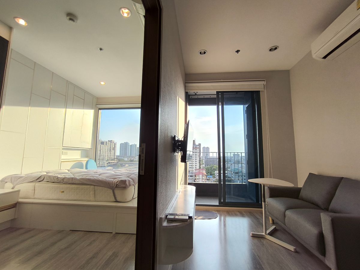 For RentCondoOnnut, Udomsuk : For rent- 1 BR 36 sqm Fully furnish at Ideo Mobi Sukhumvit 66 BTS Udomsuk