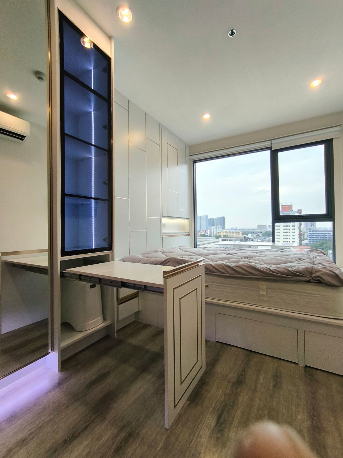 For RentCondoOnnut, Udomsuk : For rent- 1 BR 36 sqm Fully furnish at Ideo Mobi Sukhumvit 66 BTS Udomsuk