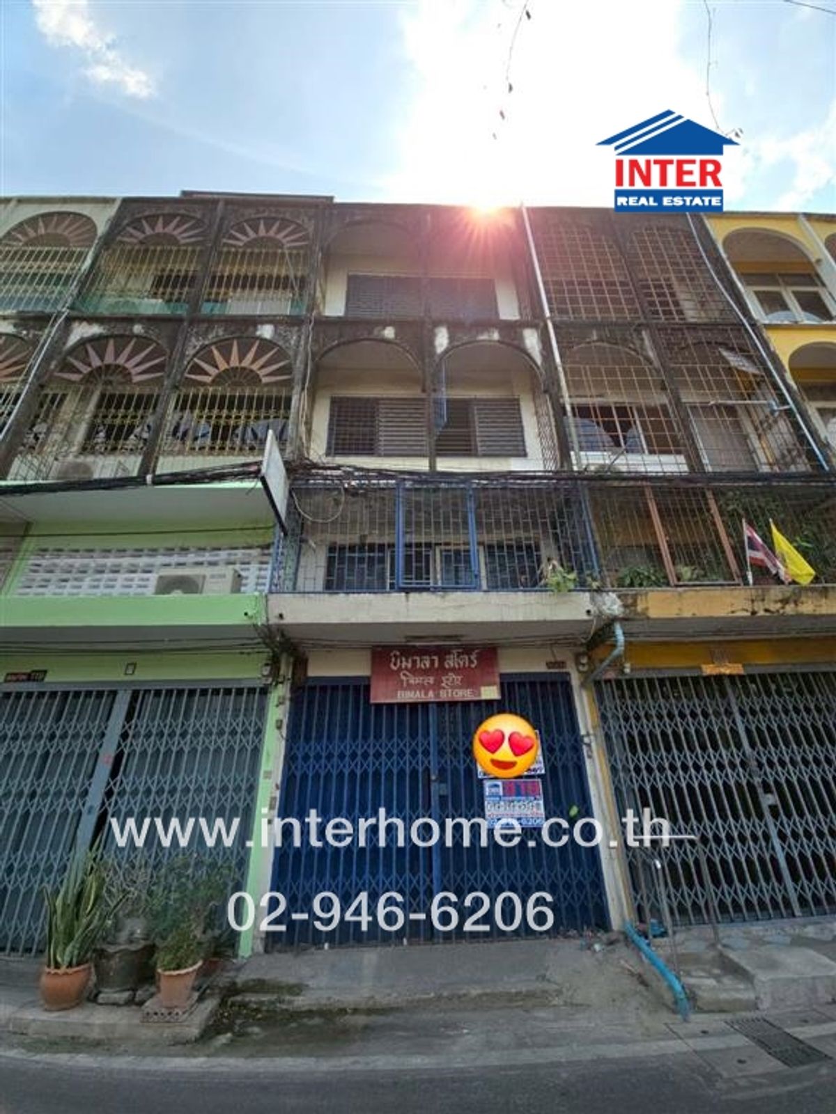 For SaleShop HouseSathorn, Narathiwat : Commercial building 3.5, floor 10 sq.w. Commercial Building, Soi Yenjit, Chan Road, Yenjit Road, Sathon District, Bangkok