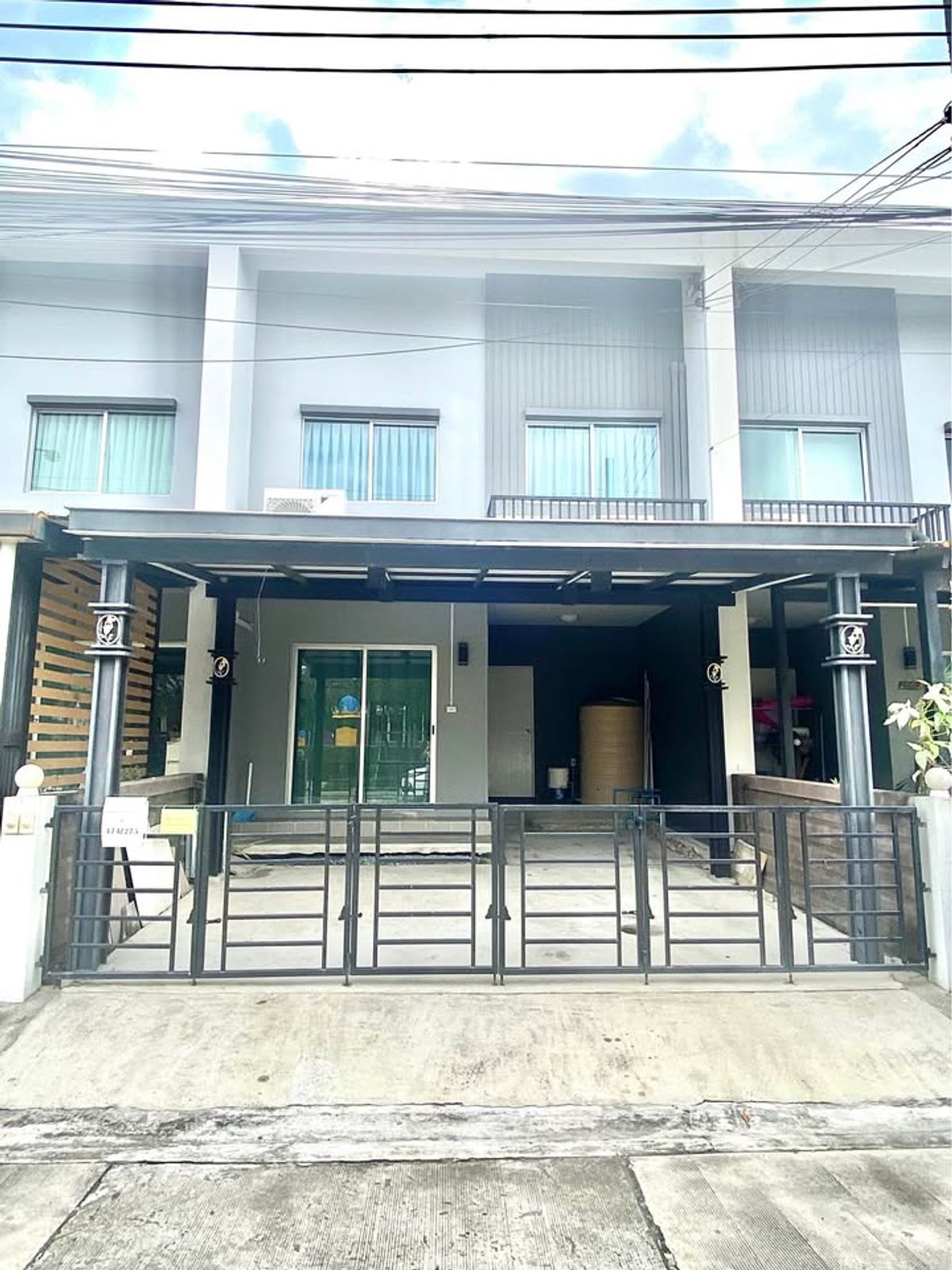 For RentTownhomeRama 2, Bang Khun Thian : 2 storey townhouse for rent, Habitown Nest Village - Rama 2