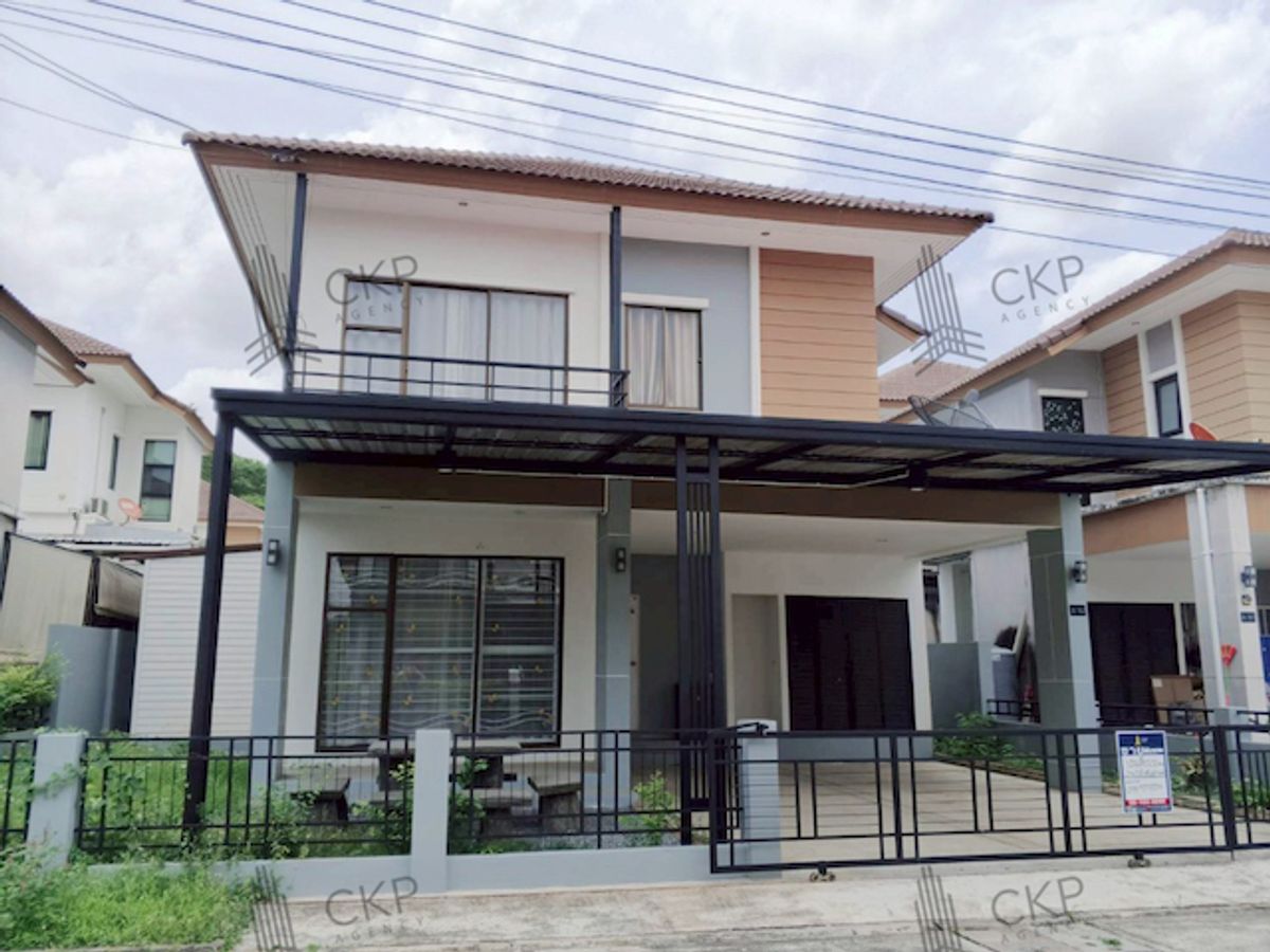 For SaleHouseRayong : Single house, Phonphirom, Nikhom Phatthana, near CPGC Industrial Estate, decorated house, ready to move in, can be rented out to generate profits.