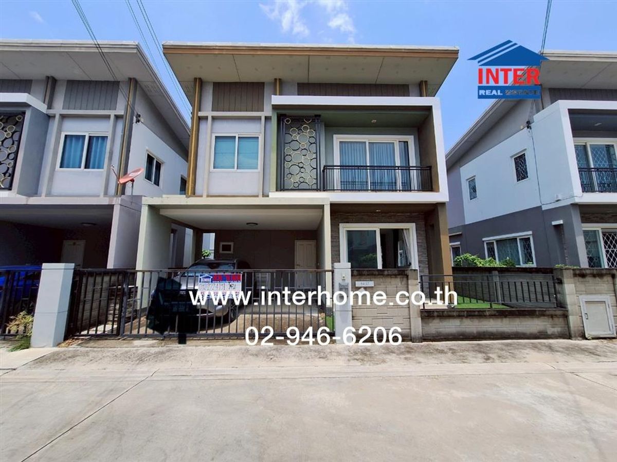 ขายนนทบุรี บางใหญ่ บางบัวทอง : บ้านเเฝด 2 ชั้น 35 ตร.ว. หมู่บ้านโกลเด้นนีโอ ชัยพฤกษ์-วงแหวน ถนนบางกรวย-กรุงเทพ ถนนแจ้งวัฒนะ ไทรน้อย นนทบุรี