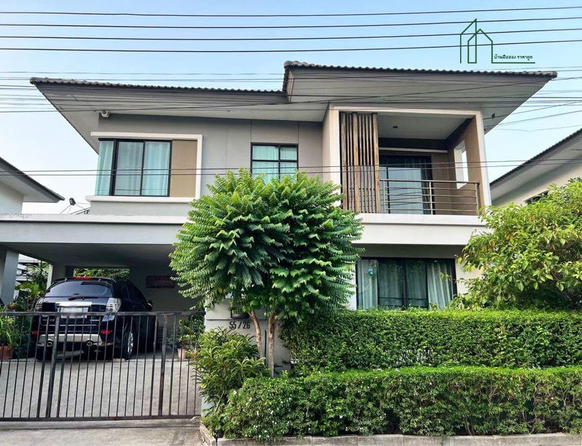 ขายบ้านลาดกระบัง สุวรรณภูมิ : บ้านเดี่ยว 2 ชั้น ดีไลท์ อ่อนนุช มอเตอร์เวย์ พร้อมอยู่ 