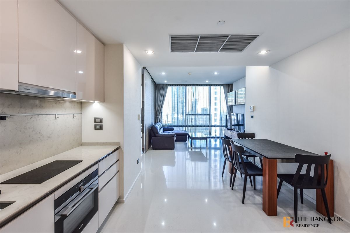 ให้เช่าคอนโดสาทร นราธิวาส : The Bangkok Sathorn for rent | 12th Floor | 1 Bed 1 Bath | 63 SQ.M. | 45,000 By James Tel/line: 065-824-1025