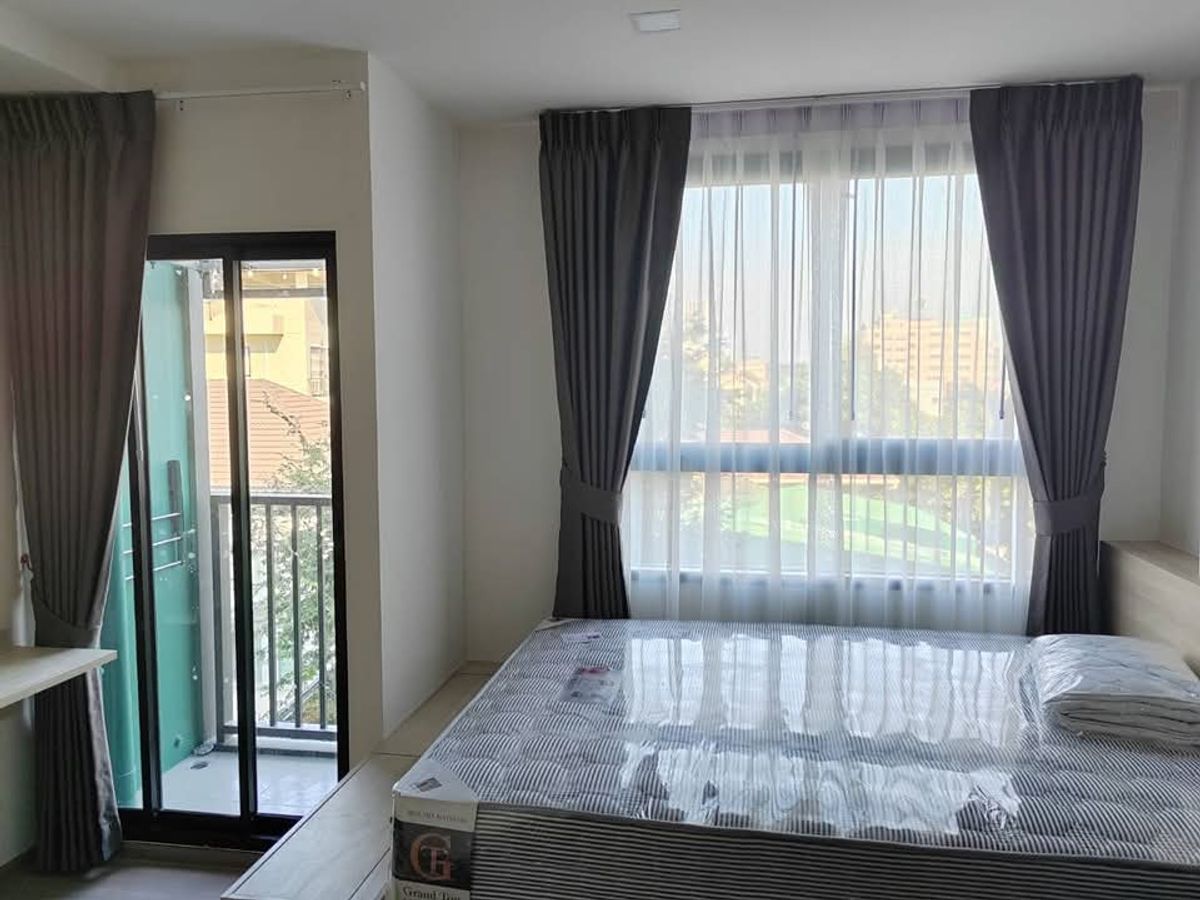ให้เช่าคอนโด : For Rent : The Muve เกษตร ใกล้ ม.เกษตร ค่าเช่าเพียง 12,000 บาท เดินทางสะดวก หาของกินง่ายมีเครื่องซักผ้า  พร้อมอยู่ 5 พ.ค.68