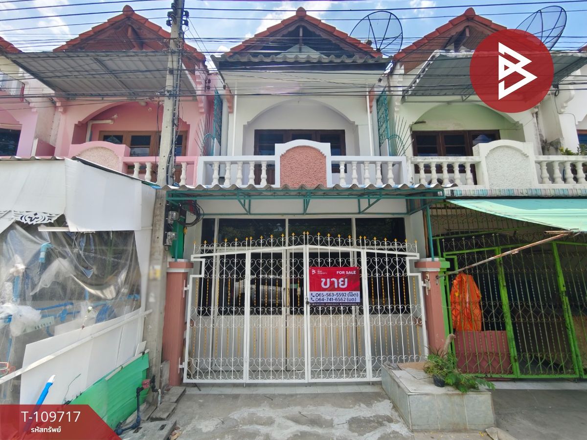For SaleTownhomeRatchaburi : Townhouse for sale Panuphong Village, Ban Pong, Ratchaburi