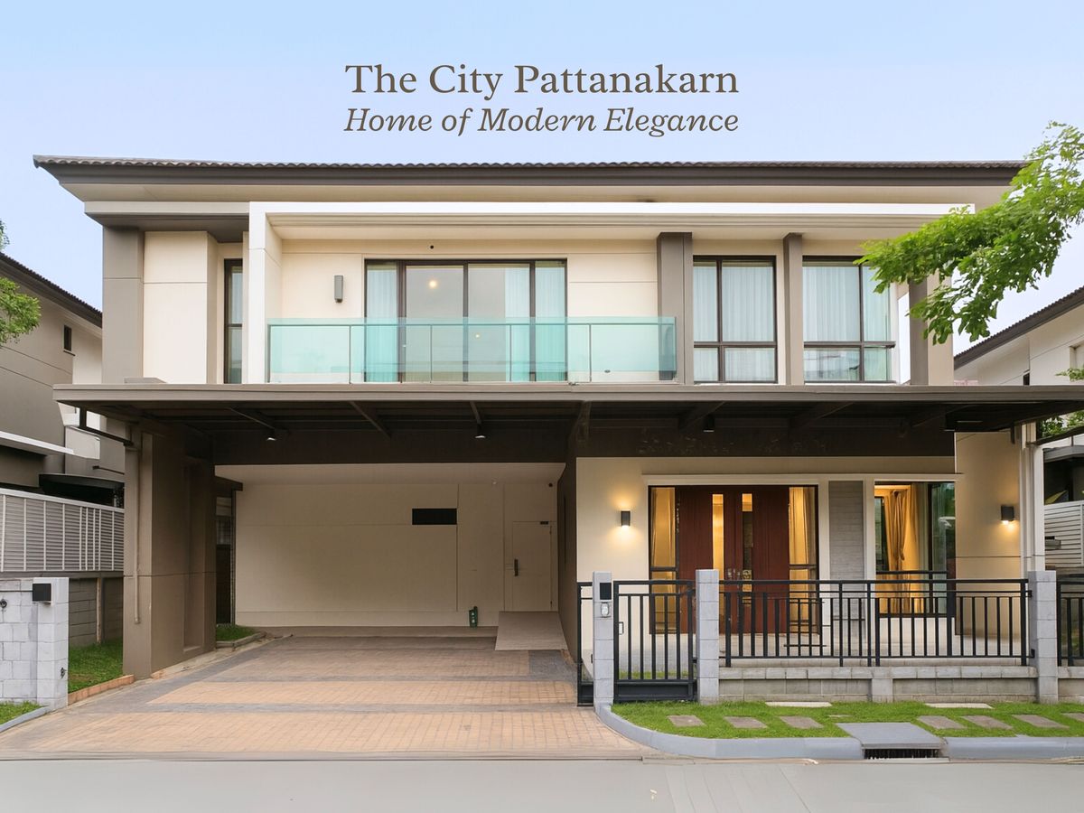 For SaleHousePattanakan, Srinakarin : Luxury Home for Sale at The City Pattanakarn – 4 Beds, 4 Baths, Beautiful Built-ins, Fully Extended, Great Value!_Owner post