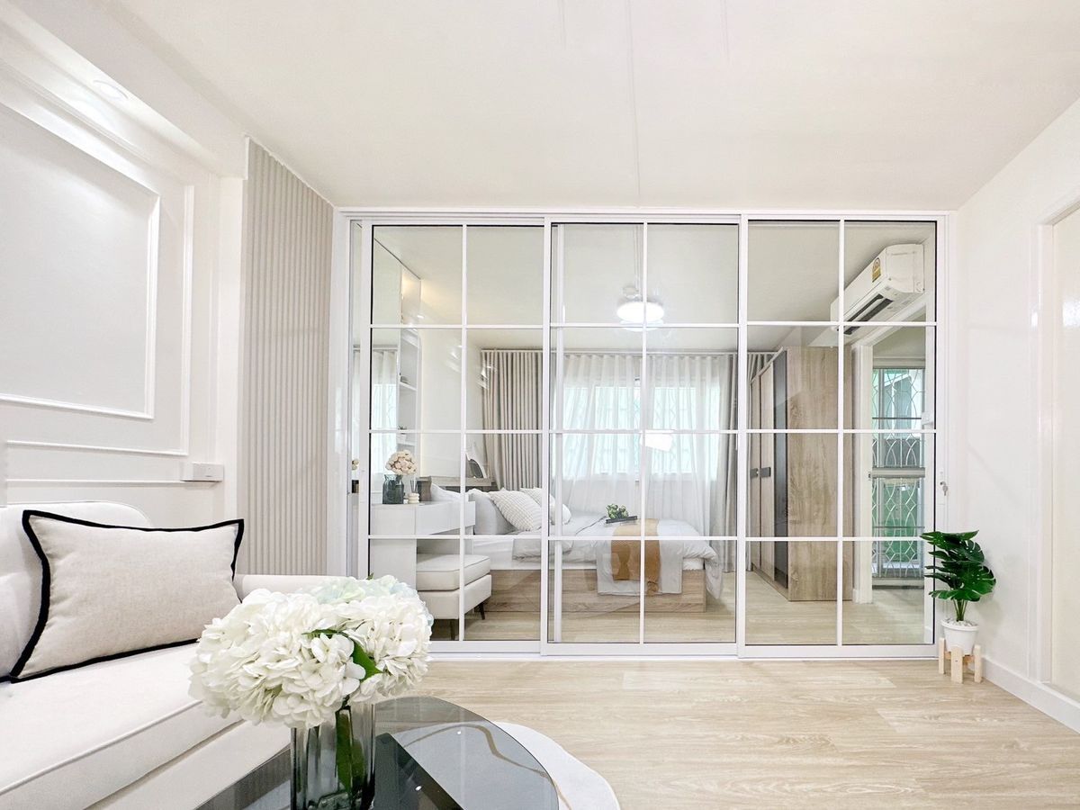 ขายคอนโดลาดพร้าว101 แฮปปี้แลนด์ : ขายห้องสวย!! คอนโด Lumpini Center Ladprao111 (ลุมพินี เซ็นเตอร์ ลาดพร้าว111) ติดโรงพยาบาลเวชธานี  ใกล้เดอะมอลล์บางกะปิเดินทางสะดวก รถไฟฟ้าสีเหลือง