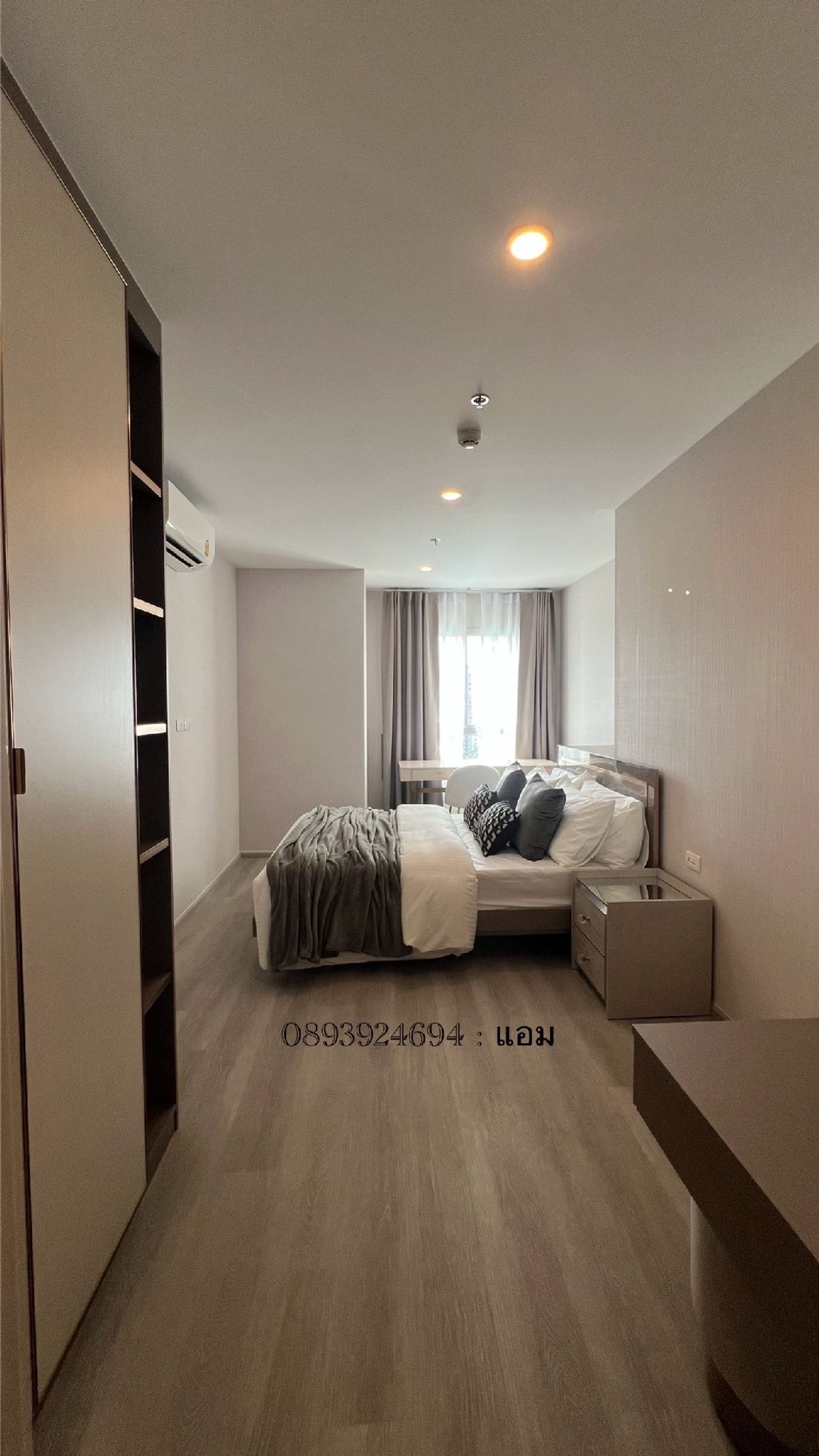 For SaleCondoThaphra, Talat Phlu, Wutthakat : 2 bedrooms, 62 sq.m., decorated with a special price of 4.59 million baht, was affected by the earthquake very little 😊