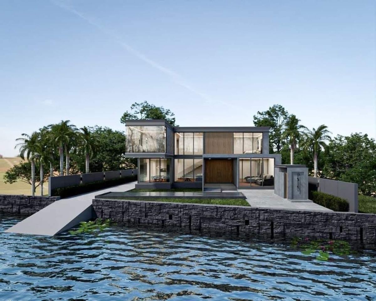 ขายบ้านฉะเชิงเทรา : 📢👇บ้านอยู่อาศัย บ้านพักตากอากาศ บ้านริมทะเลสาบ  ผ่อนคลายนอนดูดาวได้ที่นี่ ฉะเชิงเทรา ที่ไม่ไกลจากกรุงเทพ 