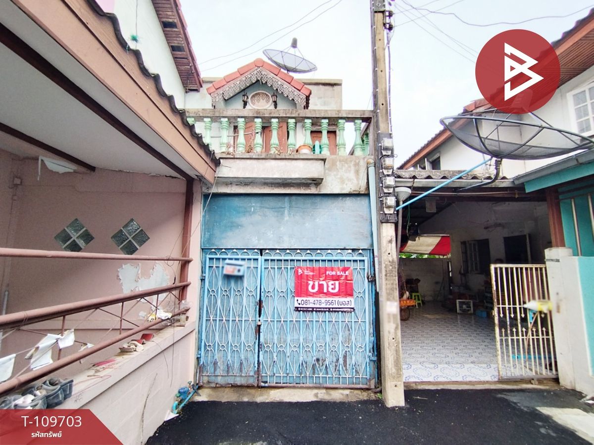 ขายทาวน์โฮมปทุมธานี รังสิต ธรรมศาสตร์ : ขายทาวน์เฮ้าส์ หมู่บ้านอยู่สบาย คลองหลวง ปทุมธานี