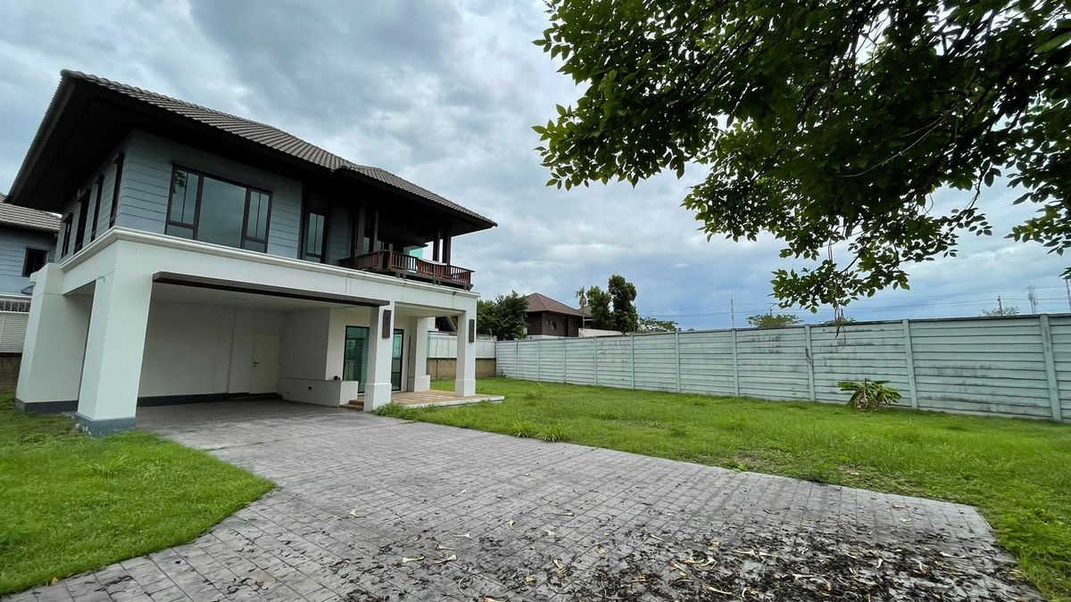 ขายบ้านเชียงใหม่ : ขายบ้านใหม่ เศรษฐสิริ สันทราย เชียงใหม่ 184 ตารางวา